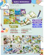 contoh gambar produk Buku Mewarnai 16 Halaman 8 tema tersedia di toko ATK bina mandiri stationery