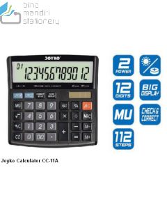 Gambar Joyko Calculator CC-11A Kalkulator Meja 12 Digit merek Joyko