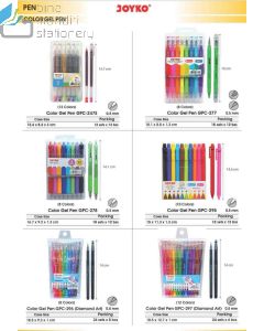 Joyko Color Gel Pen GPC-295 Pena Jell Warna