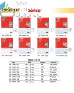 Foto Joyko Loose Leaf A5-100PL-100 (100 Lembar) For Refill Multiring Binder Note merek Joyko